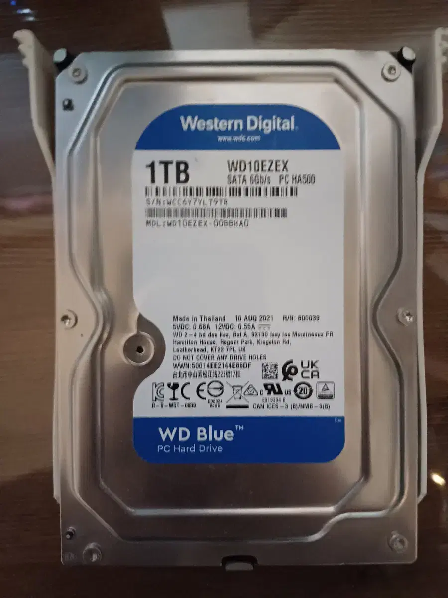 Western Digital 1TB 하드디스크